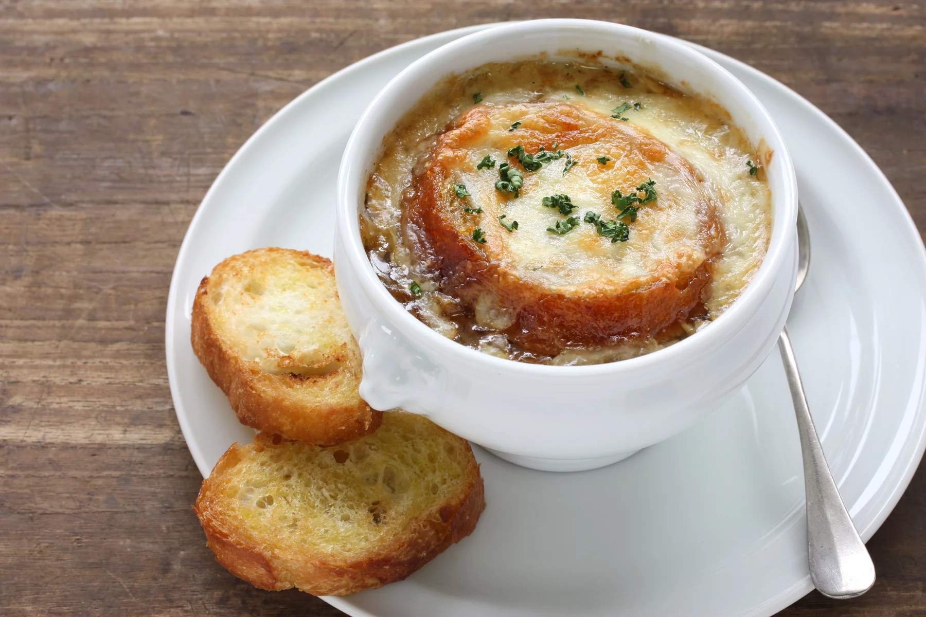 Soupe à l’oignon  